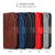 Luxury Leather Nine Card Flip Wallet Case For iPhone 13 12 Mini 11 Pro XS Max XR X 8 7 6 6s Plus 5 5s SE 2020 Phone Bags Cover