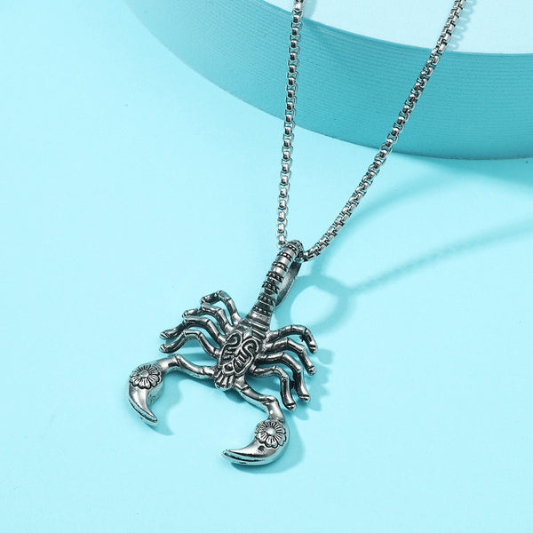 The Scorpion, King Necklace, Pendant, Ornament, Punk Rock